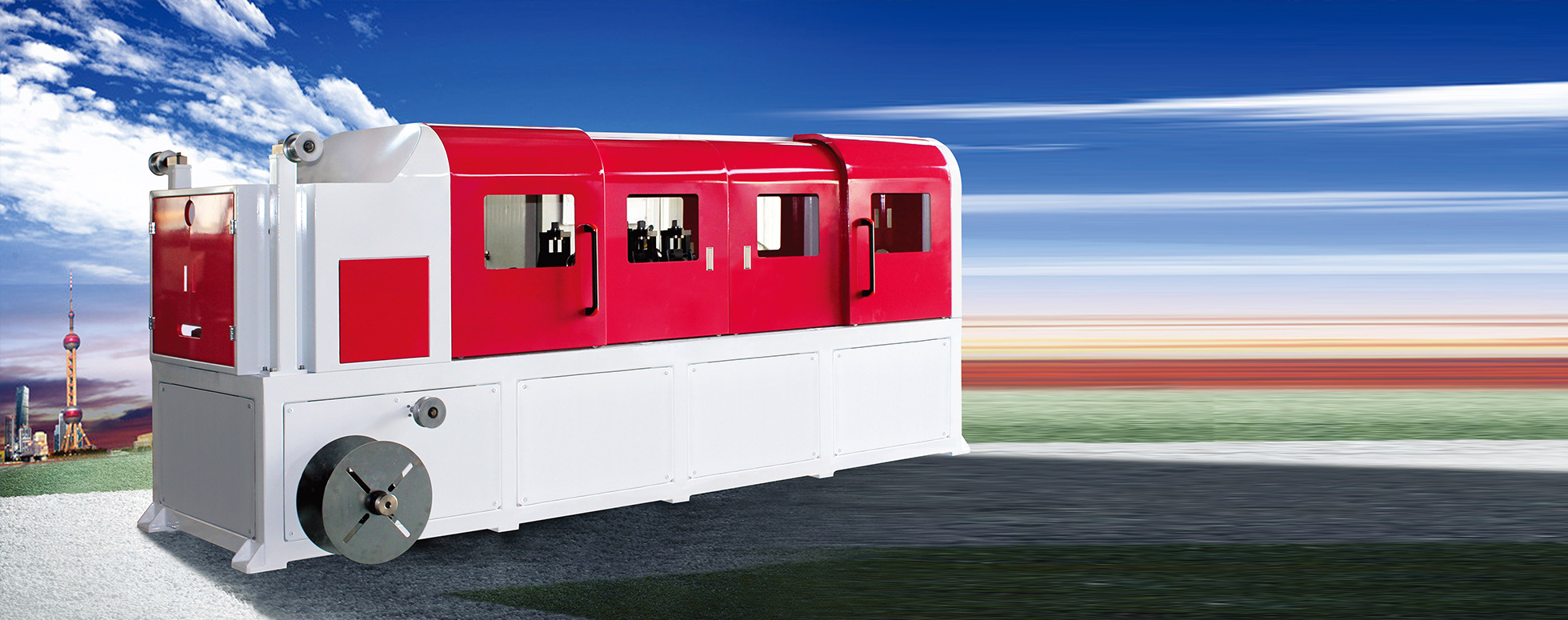 鹿豐氬弧焊接軋紋機(jī)